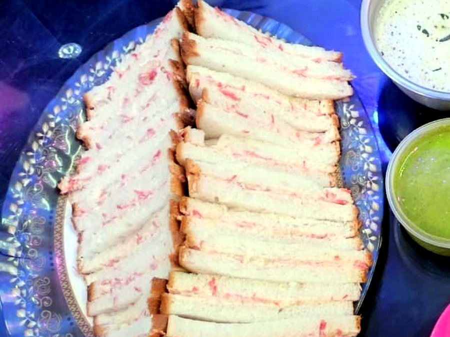 Vegetable Mayo Sandwich (Breakfast)