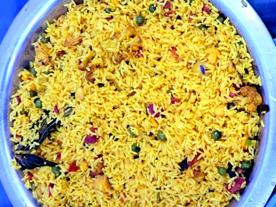 Veg Pulao (1 bowl)